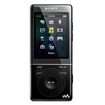 SONY Walkman 數位隨身聽 (NWZ-E473)送保護貼+精美耳機(酷酷黑)