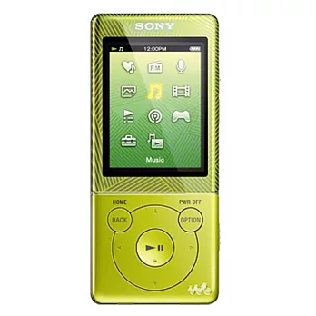 SONY Walkman 數位隨身聽4GB (NWZ-E473)送保護貼+精美耳機(青春綠)