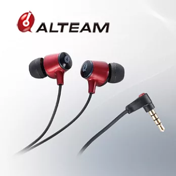 ALTEAM AH-31VM 入耳式耳麥熱情紅