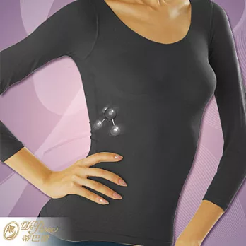 蒂巴蕾Deparee 鍺離子纖柔暖意微塑內衣顯瘦黑