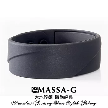 MASSA-G X ACHOS【ARC Master】 鍺鈦手環Black