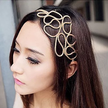 [Bling Q]心意圍繞波形造型髮圈