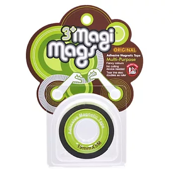 3+ Magi Mags 磁鐵膠帶 19mm x 5M 霓虹系列霓虹綠