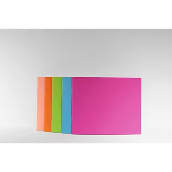 小力塗貼本(小矩形)桃紅色