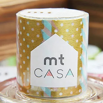 日本mtCASA寬版和紙膠帶(斜紋/點點)(100mmx10m)