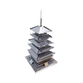 微模型金屬系列 TMN-18 五重塔---Tenyo出品(日本原裝)
