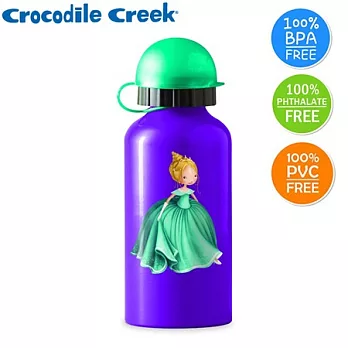 【美國Crocodile Creek】環保兒童不鏽鋼水瓶(優雅公主)優雅公主