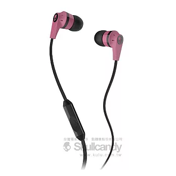 【Skullcandy】Ink’d 2 - Pink/Black w/Mic 耳機