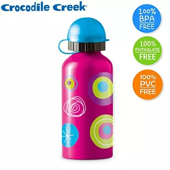 【美國Crocodile Creek】環保兒童不鏽鋼水瓶(彩色泡泡)彩色泡泡