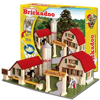 【荷蘭Brickadoo】益智建築玩具(農莊)
