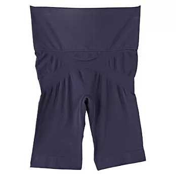 [MUJI 無印良品]女尼龍調整三分褲S深藍