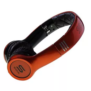 SOUL by Ludacris 動感型便利式SL100 手機麥克風 耳罩式耳機(橘色)