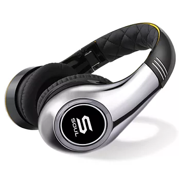 SOUL by Ludacris 高清隔音型SL300耳罩式耳機(鍍銀色)(Cesc Fabregas聯名款)無