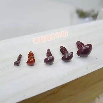 (棕色)三角鼻(進口)4.5/6/7/9/12mm