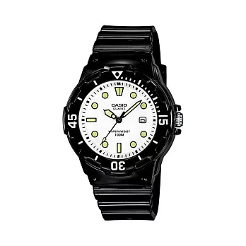 CASIO卡西歐100M防水潛水運動女錶 LRW-200H-7E1