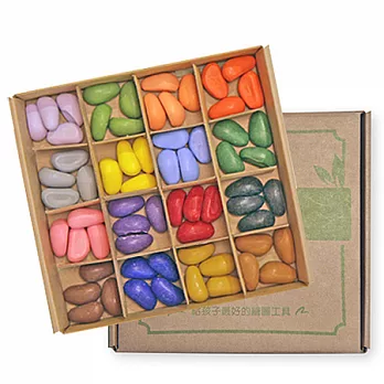 美國【Crayon Rocks】酷蠟石 - 64 色 團體盒