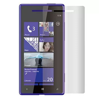 [ZIYA] HTC 8X抗刮亮面螢幕保護貼2入