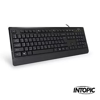 INTOPIC 廣鼎 KBD-USB-56 超薄防潑濺鍵盤