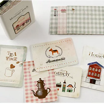 小卡信封鐵盒組-03 Homely