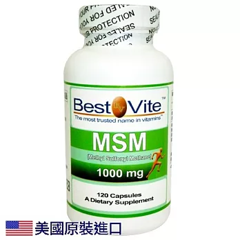 美國Bestvite MSM膠囊(120顆)