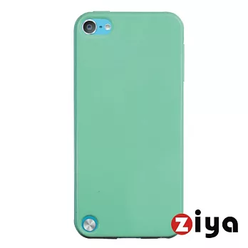 [ZIYA] iPod Touch 5 Rubber 抗磨水漾保護殼-馬卡龍系列草綠