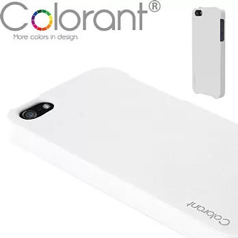 Colorant C1系列 iPhone 5保護殼純淨白