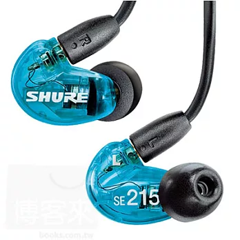 SHURE SE215 BL Sound Isolating Earphones 藍色款 隔音耳機