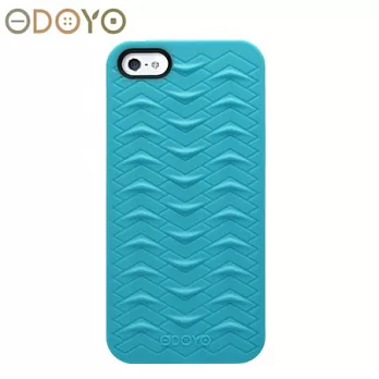 ODOYO SHARKSKIN iPhone5 鯊魚系列保護 (冰沁藍)