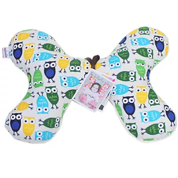 Spinkie蝴蝶枕-藍色貓頭鷹