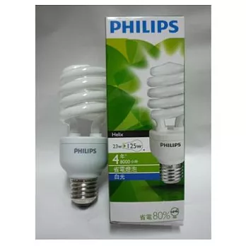 飛利浦 23W螺旋燈泡(晝光色)