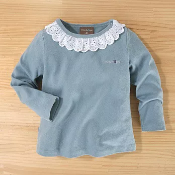 百事特童裝e店【minihope】生日願望蛋糕領上衣130灰藍