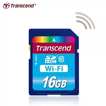 Transcend 創見 Wi-Fi SDHC Class10 記憶卡 【16G】