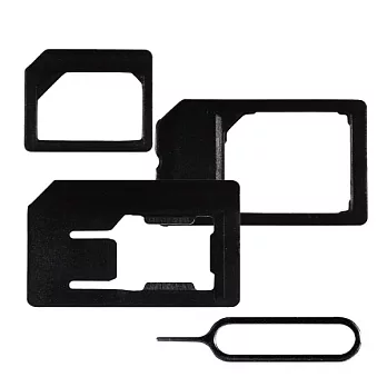 [ZIYA] Apple iPhone 5 Nano SIM 轉接卡組合-B