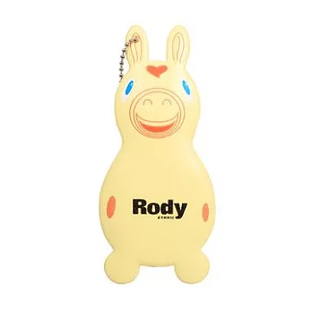 Rody隨身鏡吊飾-粉黃