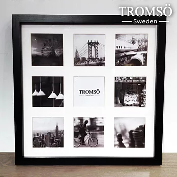 TROMSO瑞典時尚相框-風格主義9入相框/黑