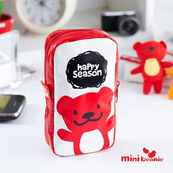 【Happy Season】手機袋/手機套-Teddy熊(紅)
