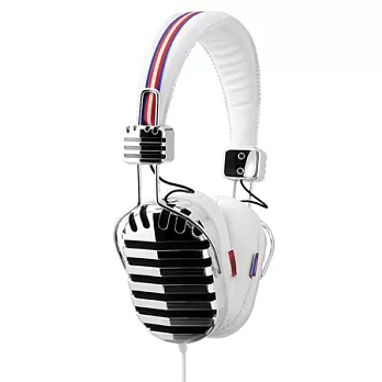 美國潮牌 I-MEGO THRONE CAMBOheadphones 柬埔寨慈善系列耳罩型耳機(白色)