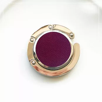 OPUS 隨身包包掛鉤 -皮革系列- 紫莓紅