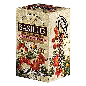 《Basilur》錫蘭花果茶包(覆盆子&玫瑰果) 20入