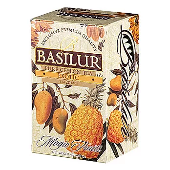 《Basilur》錫蘭花果茶包(異國風情) 20入