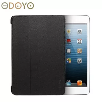 ODOYO iPad mini Aircoat 智慧休眠型超纖細保護套 黑色