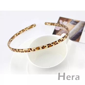 【Hera】就愛豹豹 簡約經典豹紋造型髮箍(淺咖啡)