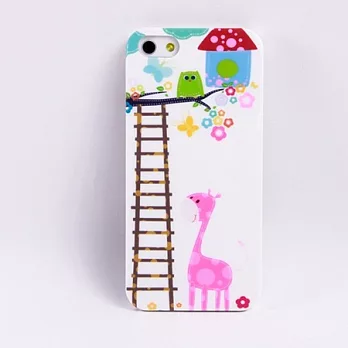 Comma iPhone 5 專用 七彩瓷系列 手機保護背殼暢想天空