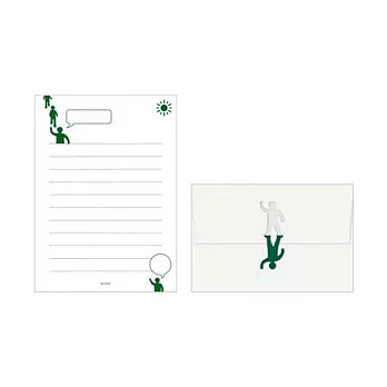 MIDORI 迷你倒影信封組合打招呼