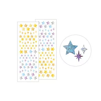 MIDORI 繽紛貼紙五角星