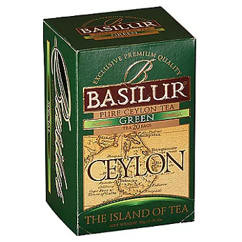 《Basilur》錫蘭高山綠茶包(煎茶) 20入