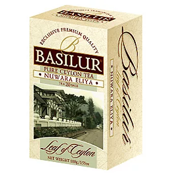 《Basilur》奴瓦拉伊利雅高山錫蘭紅茶包 20入