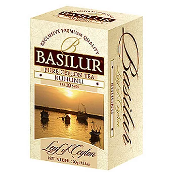 《Basilur》魯呼奴特選錫蘭紅茶包 20入