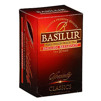 《Basilur》經典系列茶包(英式早茶) 20入