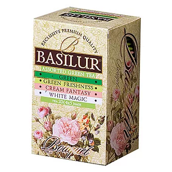 《Basilur》花系列錫蘭茶包(4種口味) 20入